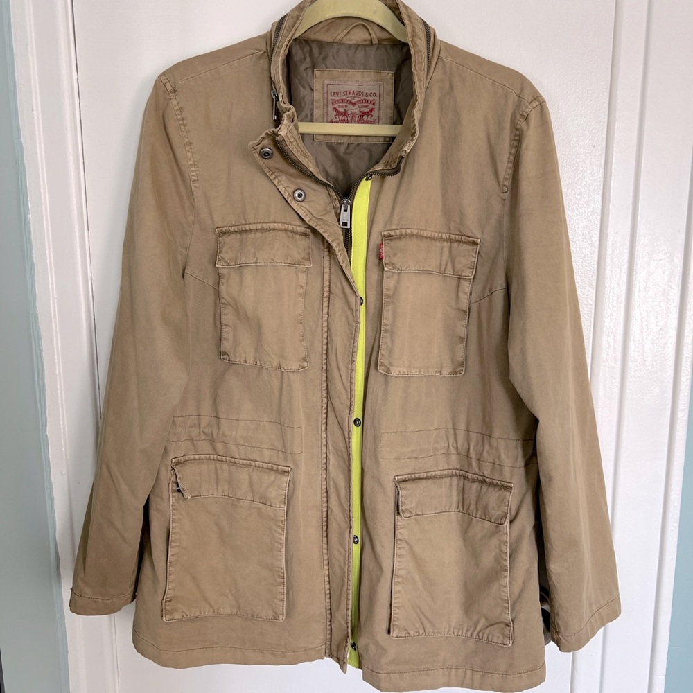 Levi's Women's Cotton Military Jacket - size XL